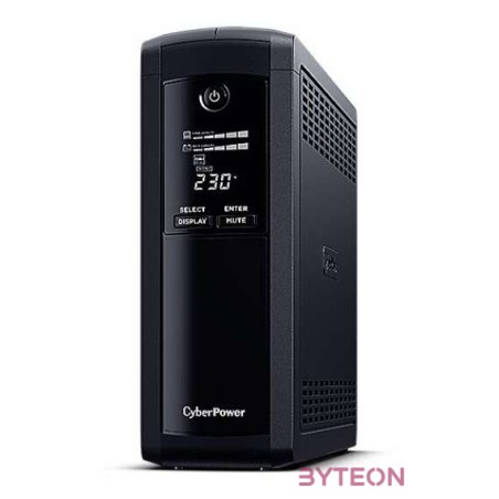 CyberPower VP1600ELCD szünetmentes tápegység (UPS) Vonal interaktív 1600 VA 960 W 4 AC kimenet(ek)