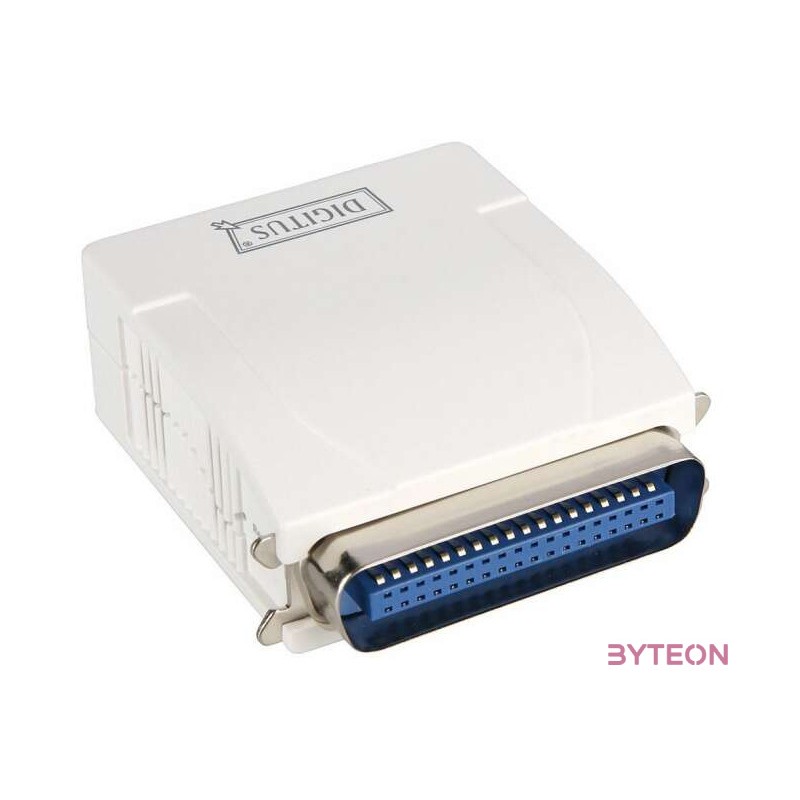 Digitus DN-13001-1 nyomtatószerver Fehér Ethernet LAN
