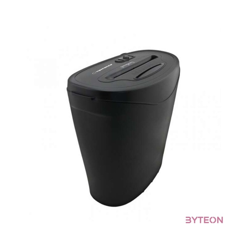 Esperanza EN103 iratmegsemmisítő 22 cm Fekete