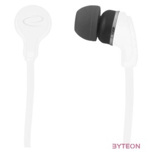 Esperanza EH147W fejhallgató és headset Hallójárati Fehér 3,5 mm-es csatlakozó