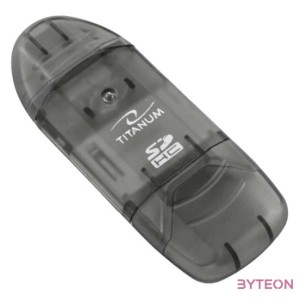 TITANUM TA101K kártyaolvasó Fekete USB 2.0