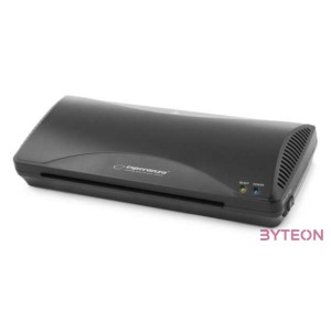 Esperanza EFL001 laminálógép Hideg,meleg laminátor 250 mm,min Fekete