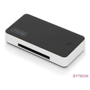 Digitus DA-70330-1 kártyaolvasó Fekete, Fehér USB 3.2 Gen 1 (3.1 Gen 1)