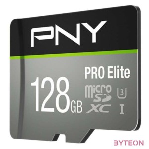 PNY PRO Elite memóriakártya 128 GB MicroSDXC Class 10 UHS-I