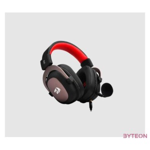 REDRAGON H510 Zeus Headset Fejpánt Bézs, Fekete, Vörös 3,5 mm-es csatlakozó