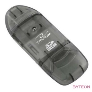 TITANUM TA101K kártyaolvasó Fekete USB 2.0