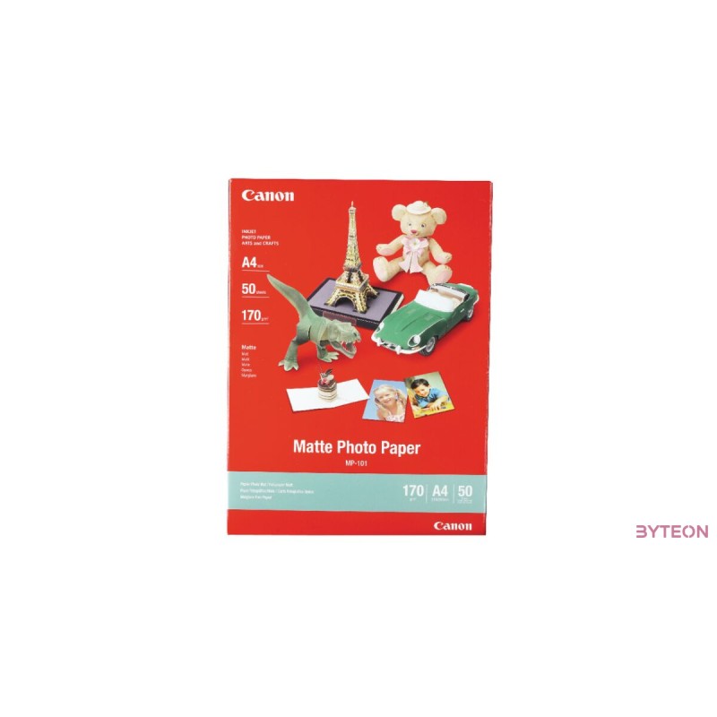 Canon Matte Photo Paper MP-101 [A4, 170g, Matt, 50db]