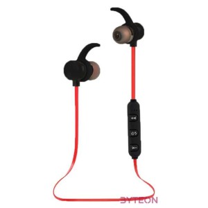 Esperanza EH186K fejhallgató és headset Hallójárati Fekete, Vörös Bluetooth