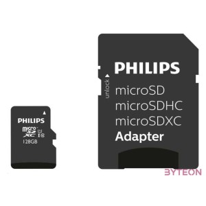 Philips FM12MP45B,00 memóriakártya 128 GB MicroSDXC Class 10 UHS-I