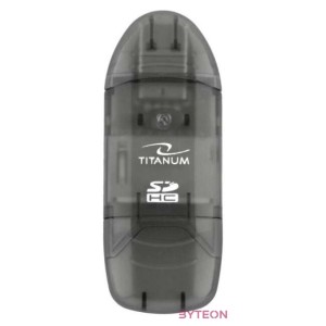TITANUM TA101K kártyaolvasó Fekete USB 2.0
