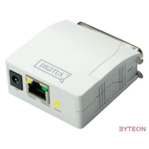 Digitus DN-13001-1 nyomtatószerver Fehér Ethernet LAN