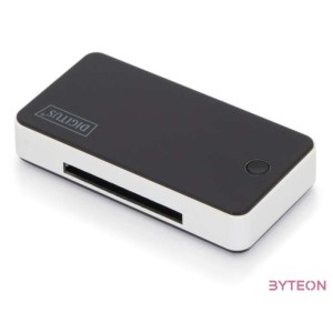 Digitus DA-70330-1 kártyaolvasó Fekete, Fehér USB 3.2 Gen 1 (3.1 Gen 1)