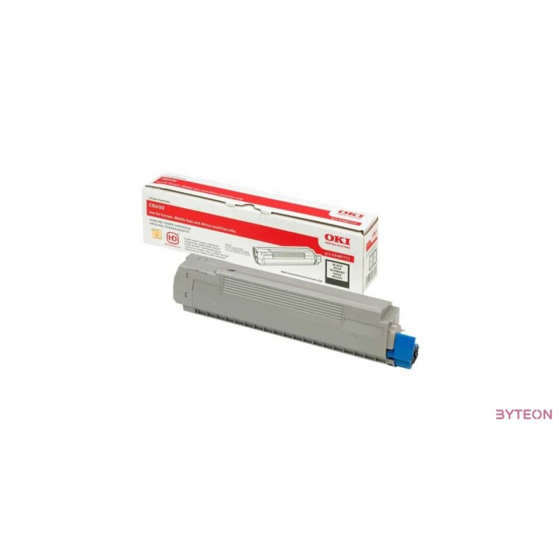 OKI 43487712 (C8600) - Fekete