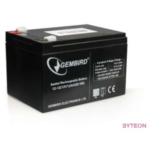 Gembird BAT-12V12AH UPS akkumulátor Zárt savas ólom (VRLA) 12 V 12 Ah