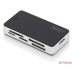 Digitus DA-70330-1 kártyaolvasó Fekete, Fehér USB 3.2 Gen 1 (3.1 Gen 1)