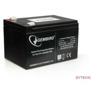 Gembird BAT-12V12AH UPS akkumulátor Zárt savas ólom (VRLA) 12 V 12 Ah