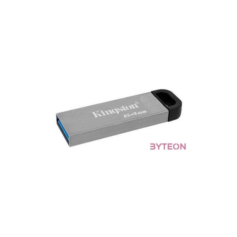 Kingston Technology DataTraveler Kyson USB flash meghajtó 64 GB USB A típus 3.2 Gen 1 (3.1 Gen 1) Ezüst