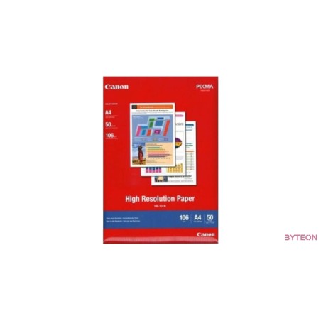 Canon High Resolution Paper  HR-101N [A4, 106g, Nagyfelbontású, 50db]