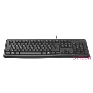 Logitech K120 billentyűzet USB QWERTY International North Sea Fekete