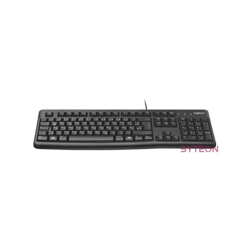 Logitech K120 billentyűzet USB QWERTY International North Sea Fekete