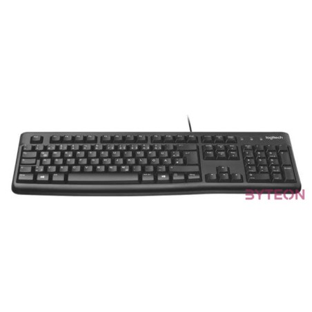Logitech K120 billentyűzet USB QWERTY International North Sea Fekete