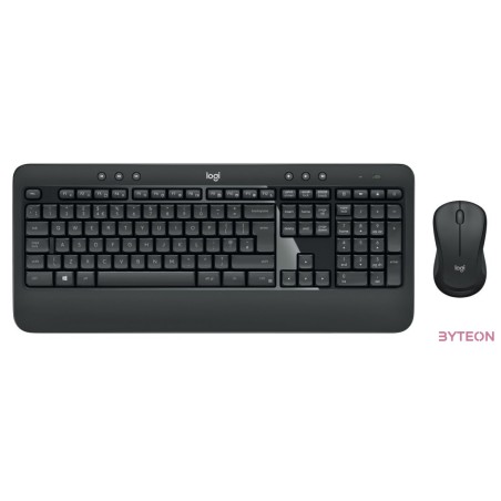 Logitech MK540 Advanced billentyűzet Vezeték nélküli RF QWERTZ Német Fekete, Fehér