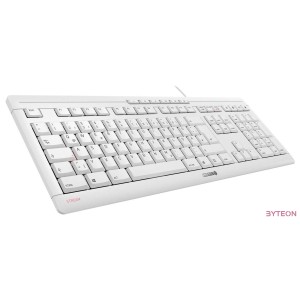 CHERRY JK-8500 billentyűzet USB QWERTY Angol Fehér