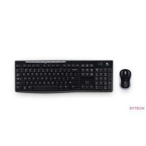 Logitech MK270 (HU, Vez.nélküli) - Fekete