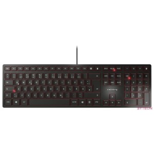 CHERRY KC 6000 Slim billentyűzet USB QWERTZ Német Fekete