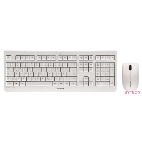 CHERRY DW 3000 billentyűzet Vezeték nélküli RF QWERTZ Német Szürke