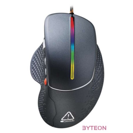 Canyon Apstar egér USB A típus Optikai 6400 DPI Jobbkezes