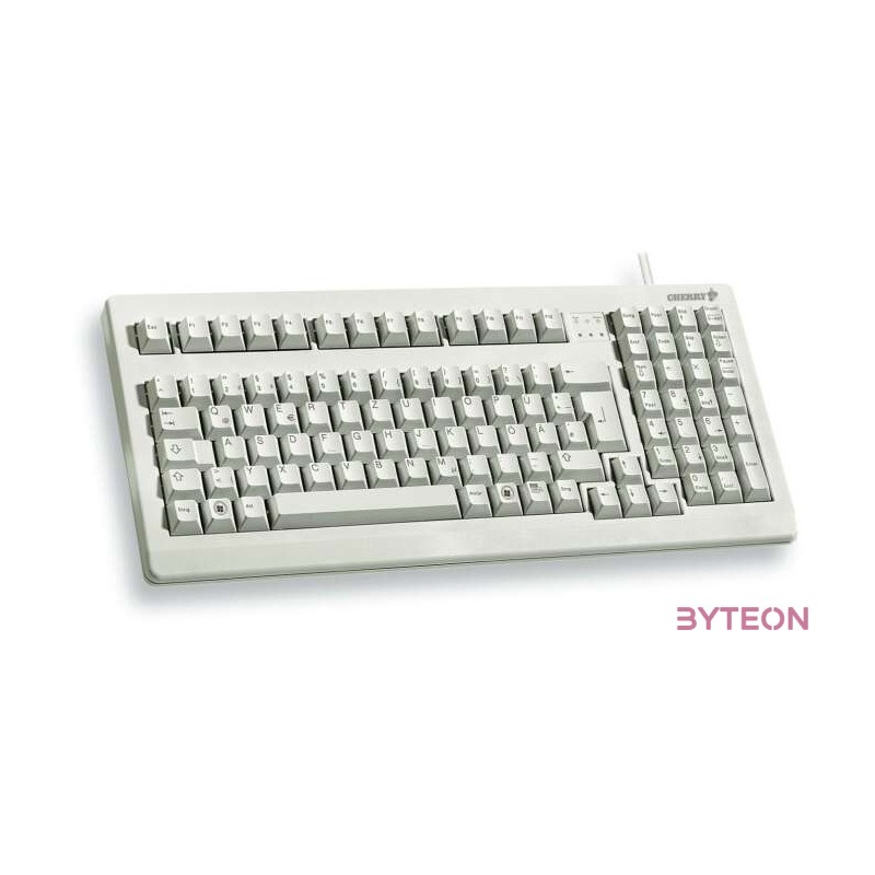 CHERRY G80-1800 billentyűzet USB QWERTY Amerikai angol Szürke