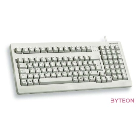 CHERRY G80-1800 billentyűzet USB QWERTY Amerikai angol Szürke