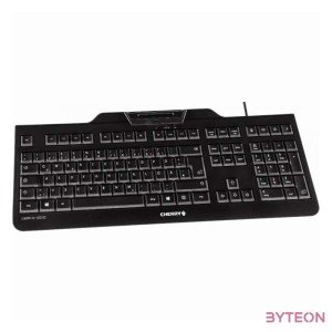 CHERRY KC 1000 SC billentyűzet USB QWERTZ Német Fekete