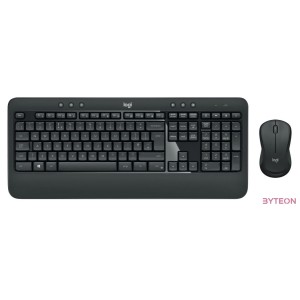 Logitech MK540 Advanced billentyűzet Vezeték nélküli RF QWERTZ Német Fekete, Fehér