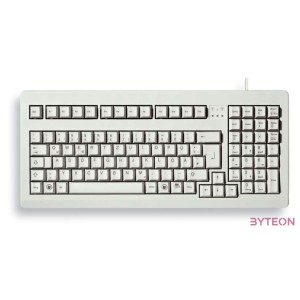 CHERRY G80-1800 billentyűzet USB QWERTY Amerikai angol Szürke