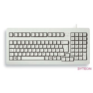 CHERRY G80-1800 billentyűzet USB QWERTY Amerikai angol Szürke