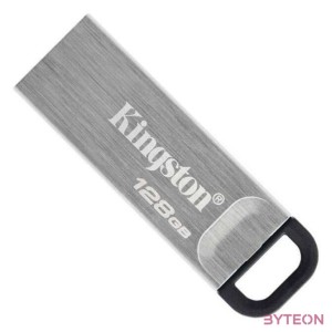 Kingston Technology DataTraveler Kyson USB flash meghajtó 128 GB USB A típus 3.2 Gen 1 (3.1 Gen 1) Ezüst