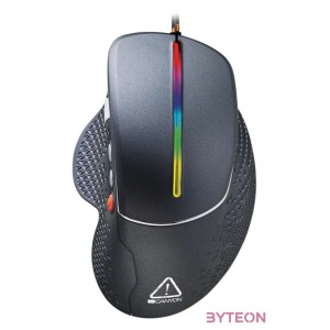 Canyon Apstar egér USB A típus Optikai 6400 DPI Jobbkezes