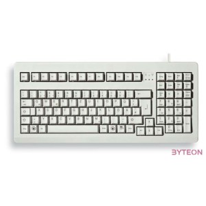 CHERRY G80-1800 billentyűzet USB QWERTY Amerikai angol Szürke