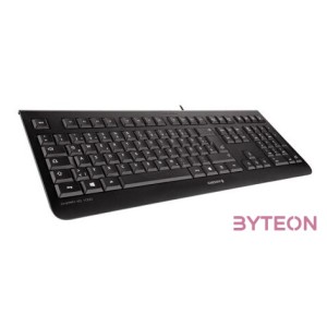 CHERRY KC 1000 billentyűzet USB QWERTY Amerikai angol Fekete