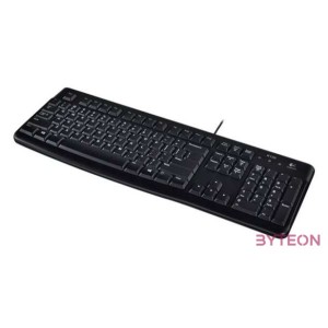 Logitech K120 billentyűzet USB QWERTY International North Sea Fekete
