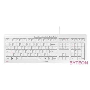 CHERRY JK-8500 billentyűzet USB QWERTY Angol Fehér