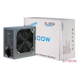 Inter-Tech SL-500A tápegység 500 W 204 pin ATX ATX Szürke