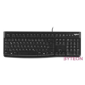 Logitech K120 billentyűzet USB QWERTY International North Sea Fekete