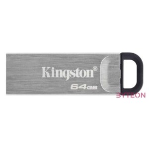 Kingston Technology DataTraveler Kyson USB flash meghajtó 64 GB USB A típus 3.2 Gen 1 (3.1 Gen 1) Ezüst
