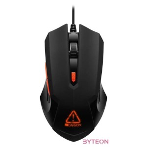 Canyon Star Raider egér USB A típus Optikai 3200 DPI Jobbkezes