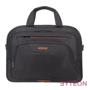 American Tourister At Work notebook táska 39,6 cm (15.6) Aktatáska Fekete, Narancssárga