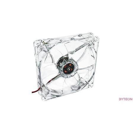 Akyga 120mm - Piros led, átlátszó