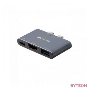 Canyon CNS-TDS01DG dokkoló állomás és port replikátor Szürke